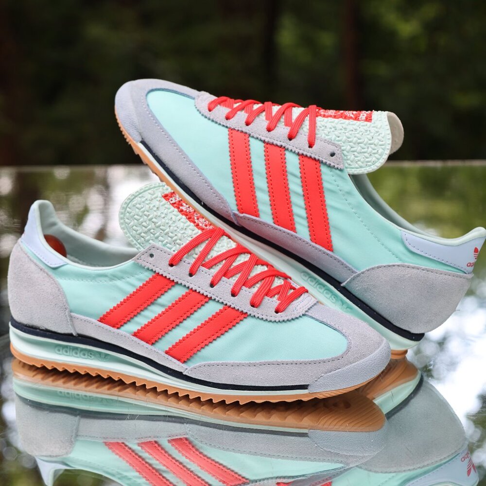 Adidas SL 72 OG Semi Flash Aqua Red - Picture 7 of 13